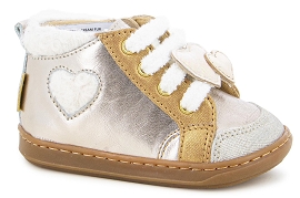  BOUBA NEW HEART<br>Cuir Argent