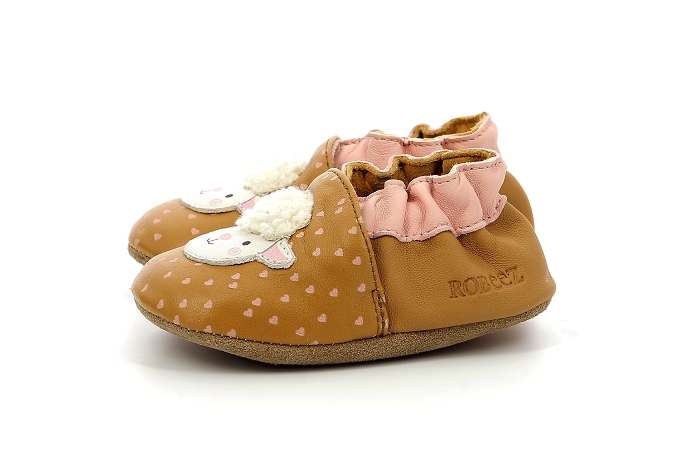 Chaussons fille 25 / 26 - Chaussons souples taille 25 / 26 - Robeez